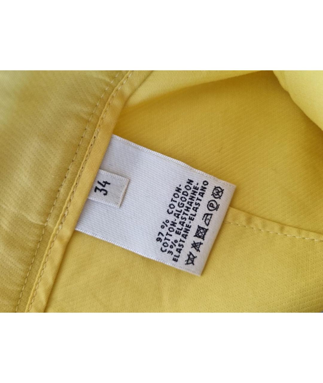 HERMES Желтые бриджи, фото 4