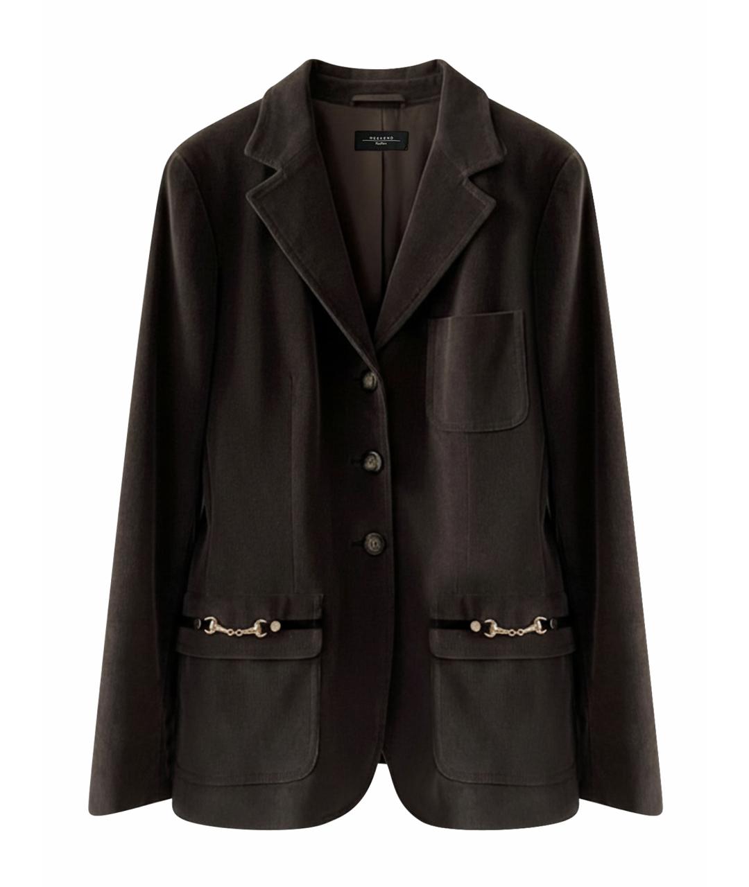 'S MAX MARA Коричневый жакет/пиджак, фото 1