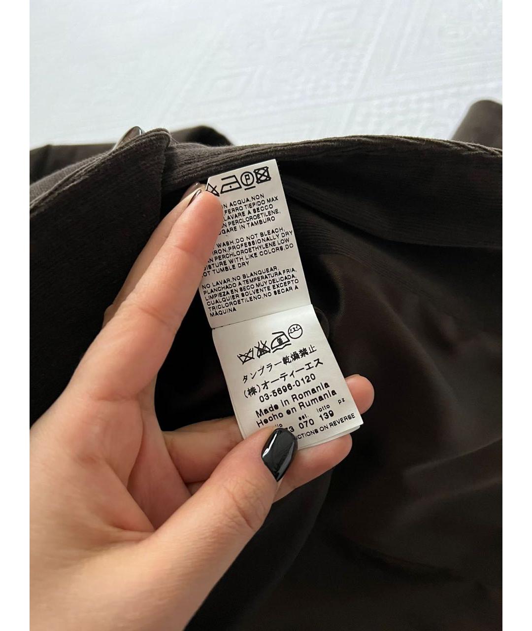 'S MAX MARA Коричневый жакет/пиджак, фото 6