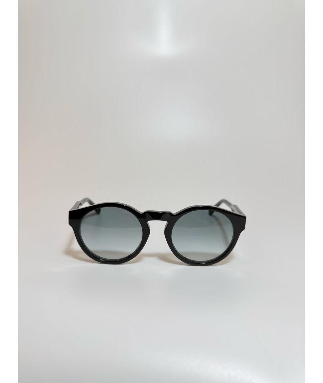 CHLOE Черные пластиковые солнцезащитные очки, фото 5