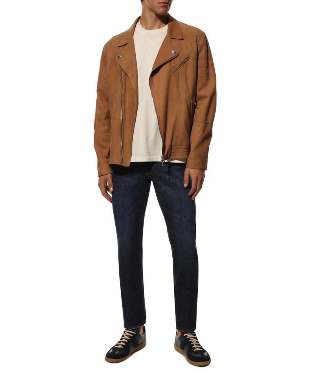 DOLCE&GABBANA Темно-синие хлопковые джинсы скинни, фото 6