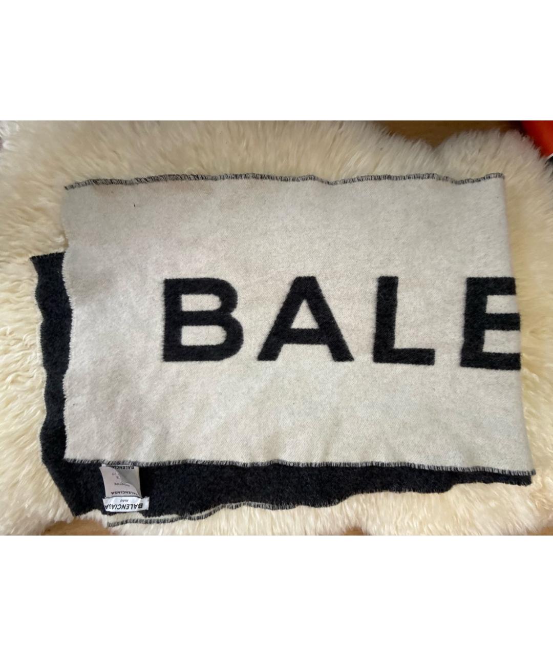 BALENCIAGA Мульти кашемировый шарф, фото 5