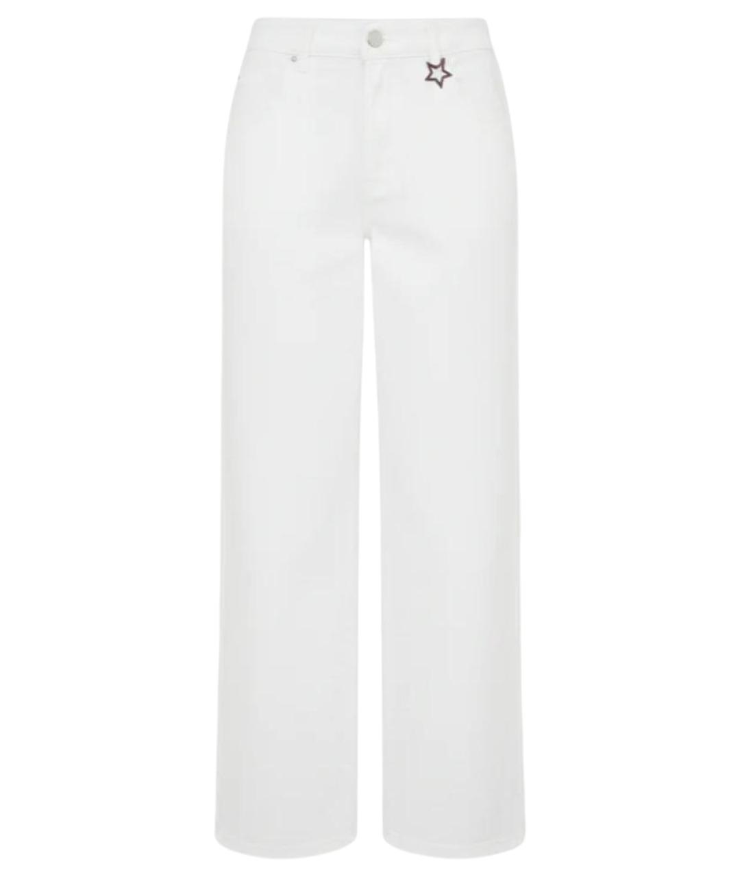 LORENA ANTONIAZZI Белые прямые джинсы, фото 1