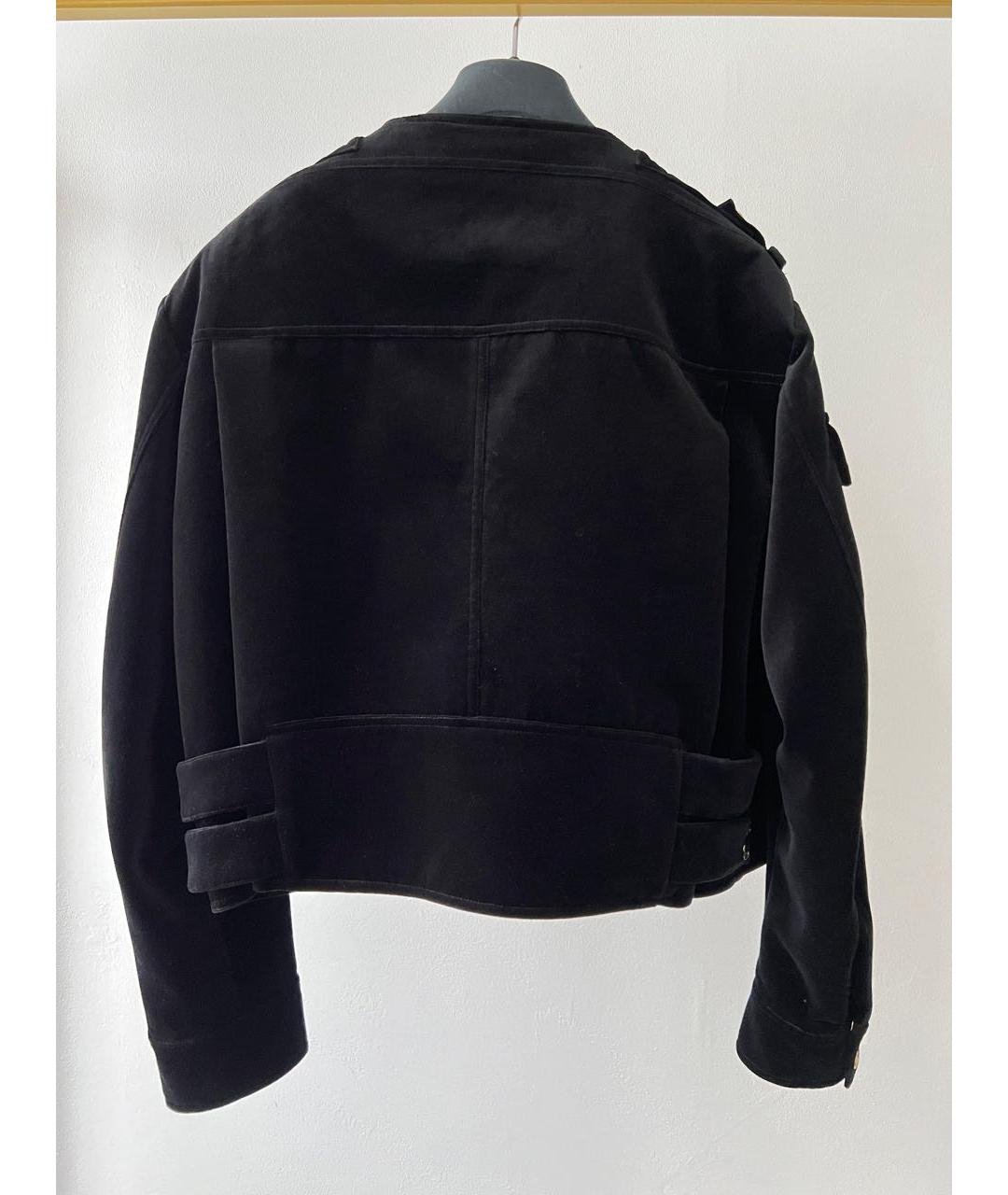 BALMAIN Черная куртка, фото 2