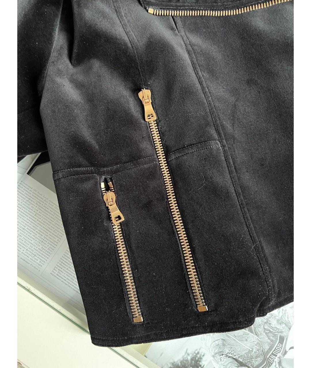 BALMAIN Черная куртка, фото 6