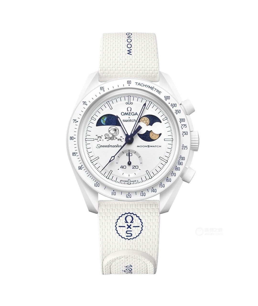 Swatch Белые керамические часы, фото 1