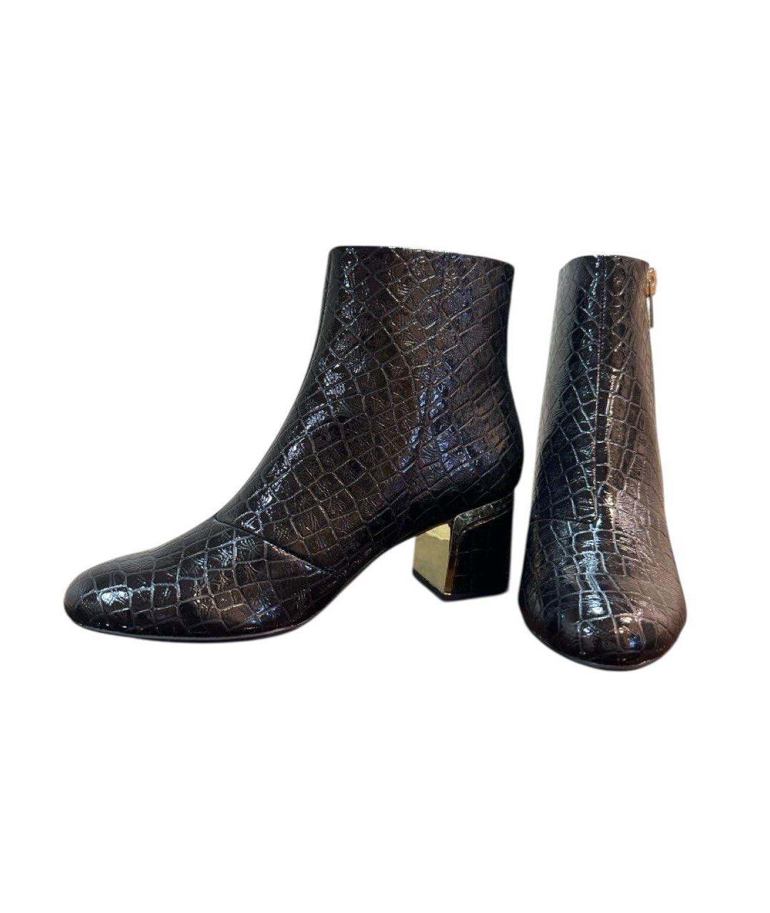 DKNY Черные кожаные ботильоны, фото 2