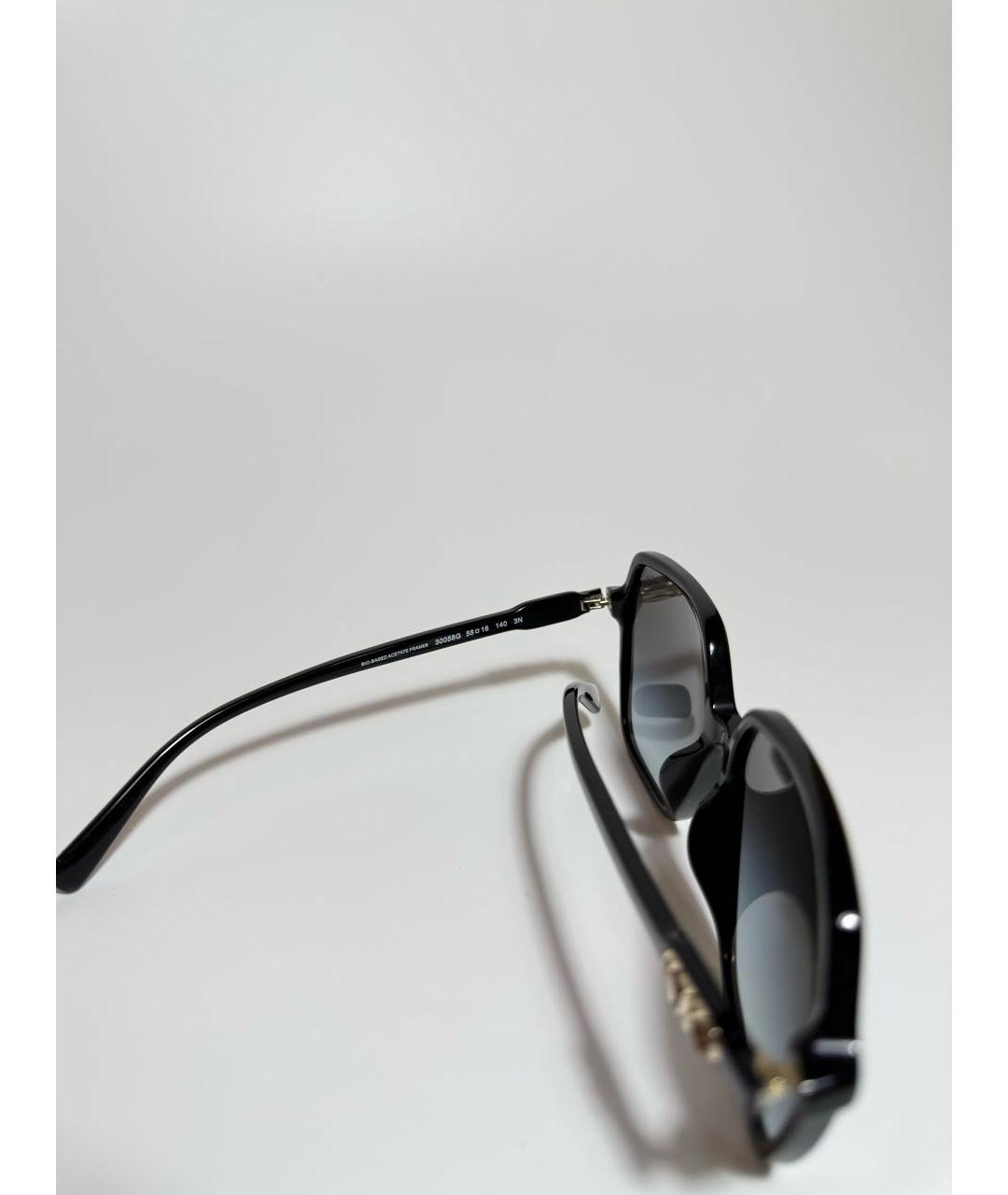 MICHAEL KORS Черные пластиковые солнцезащитные очки, фото 3
