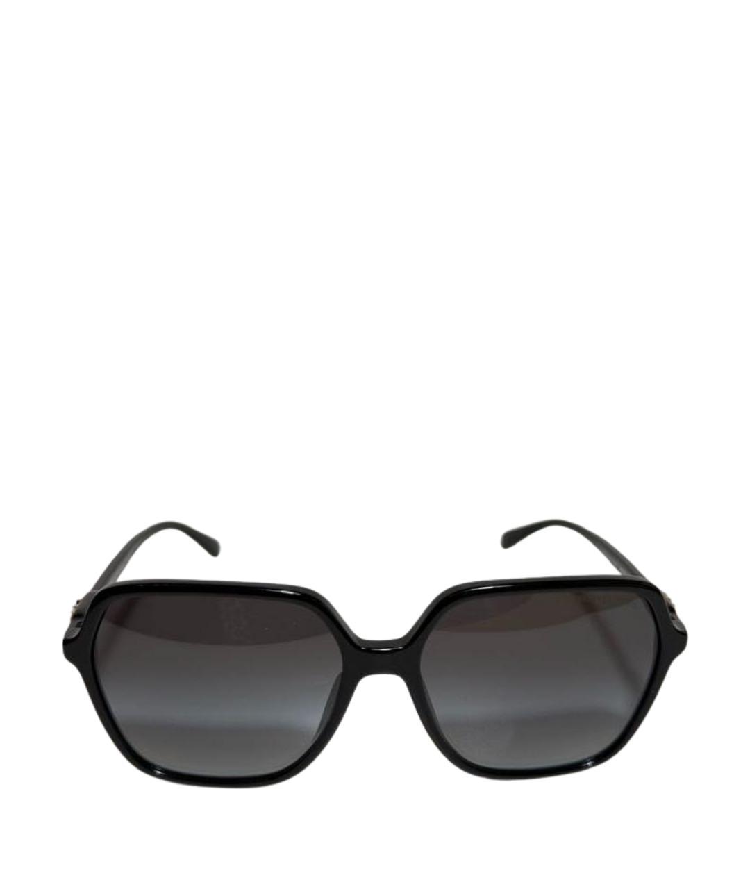 MICHAEL KORS Черные пластиковые солнцезащитные очки, фото 1