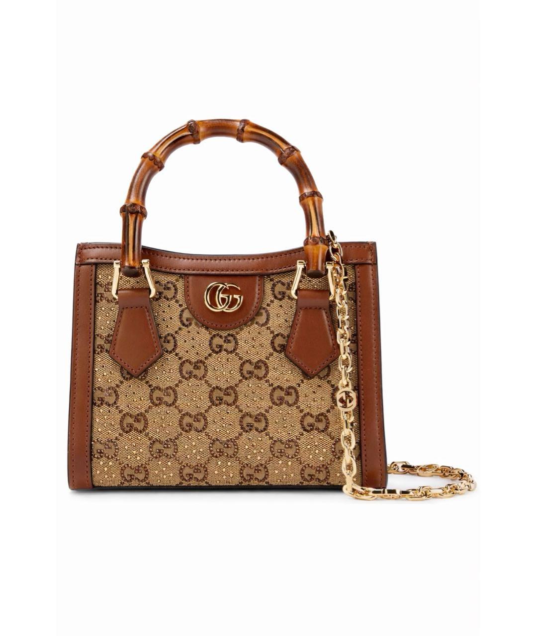 GUCCI Коричневая сумка через плечо, фото 8