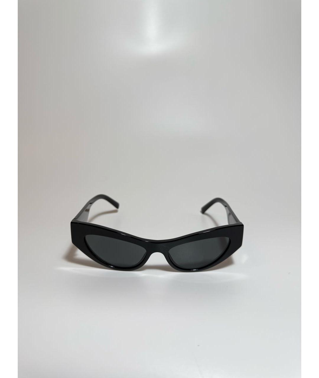 DOLCE&GABBANA Черные пластиковые солнцезащитные очки, фото 5