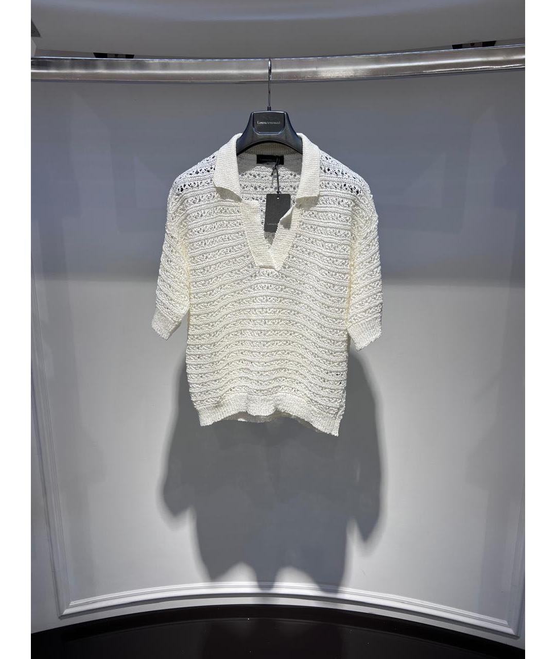 LORENA ANTONIAZZI Бежевая футболка, фото 3