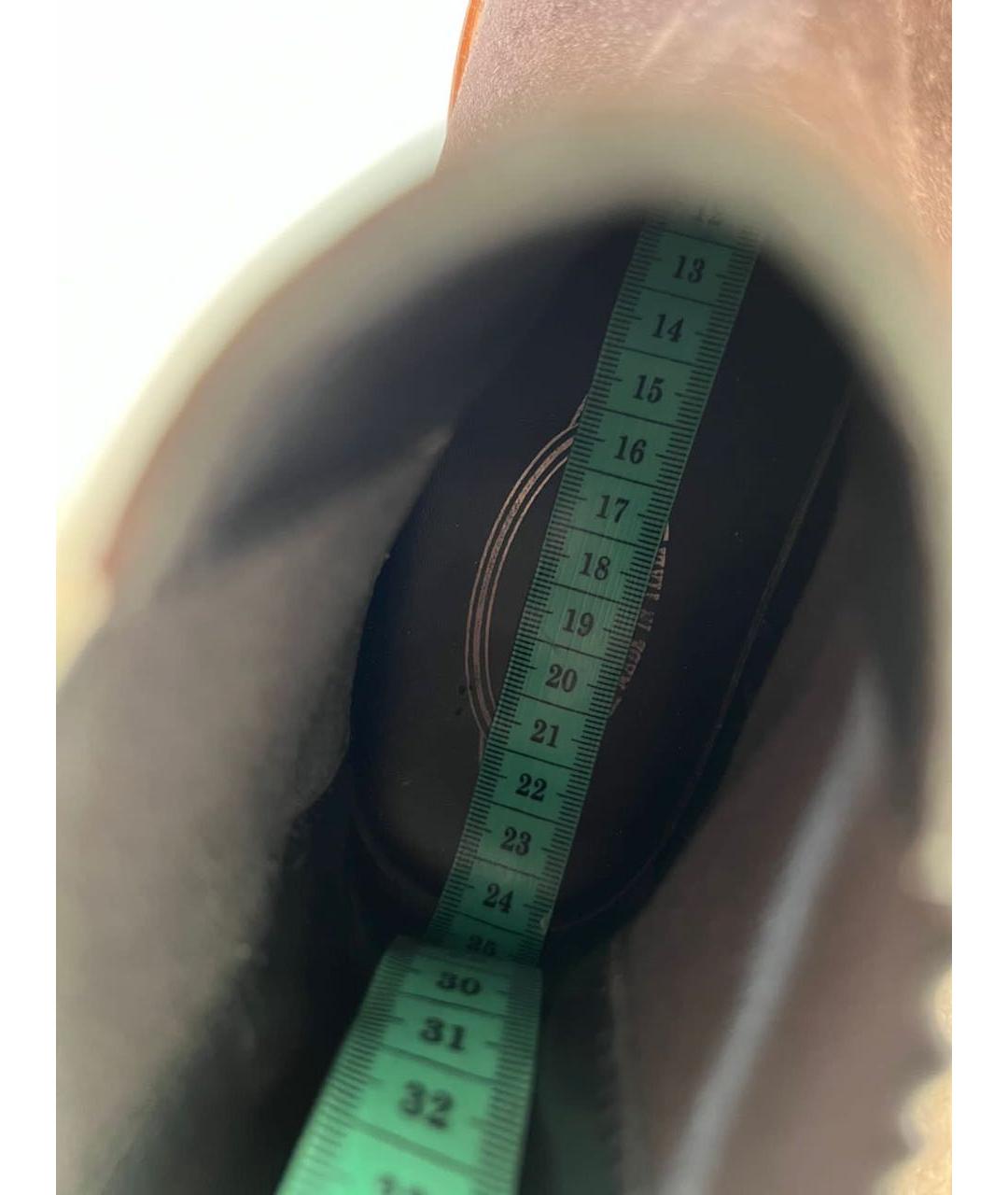 TOD'S Коричневые замшевые полусапоги, фото 7