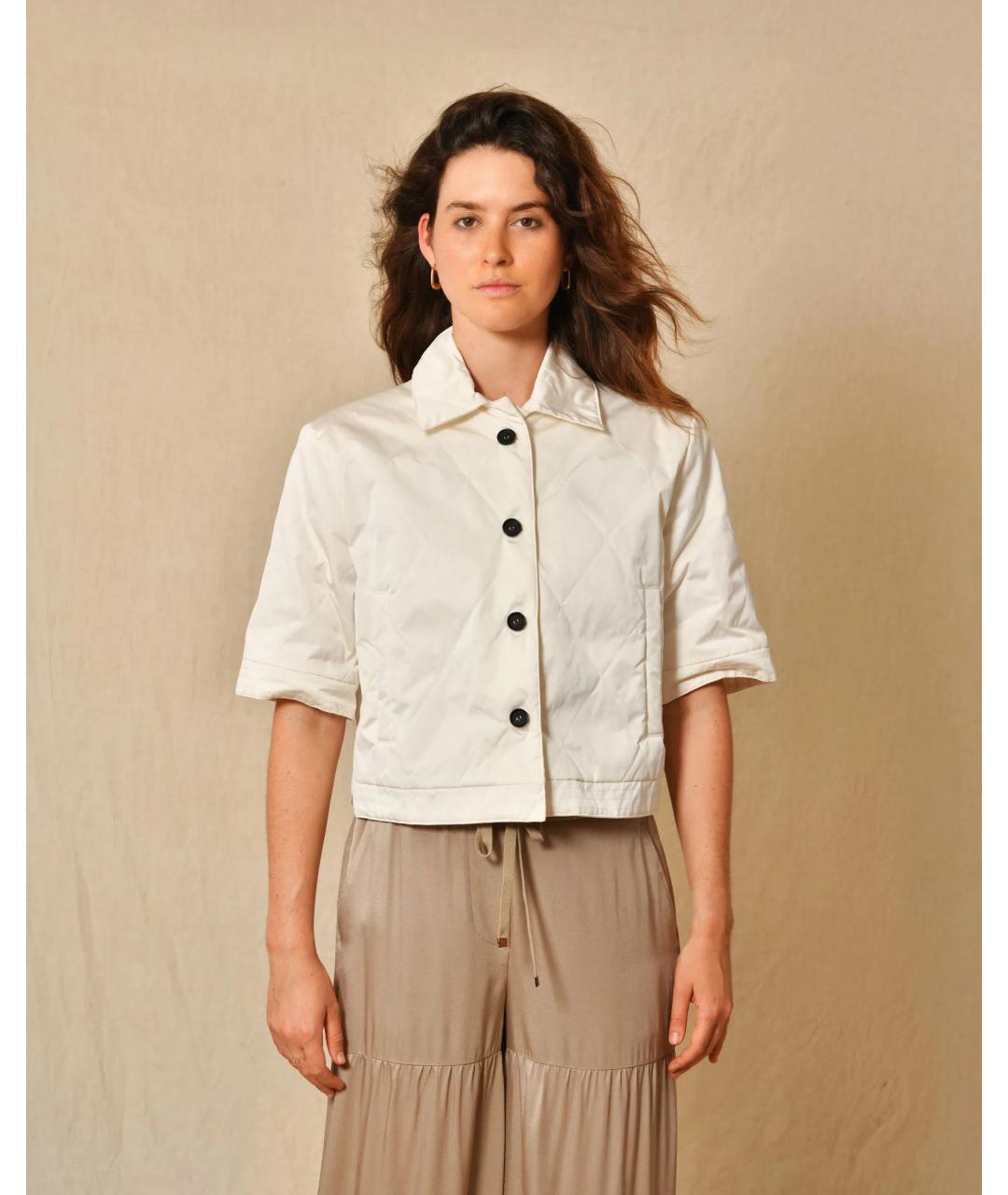 LORENA ANTONIAZZI Бежевая куртка, фото 4