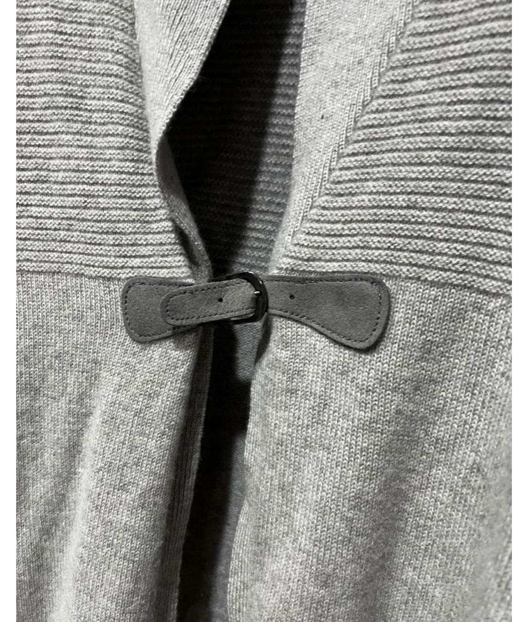 BRUNELLO CUCINELLI Серый кашемировый кардиган, фото 4