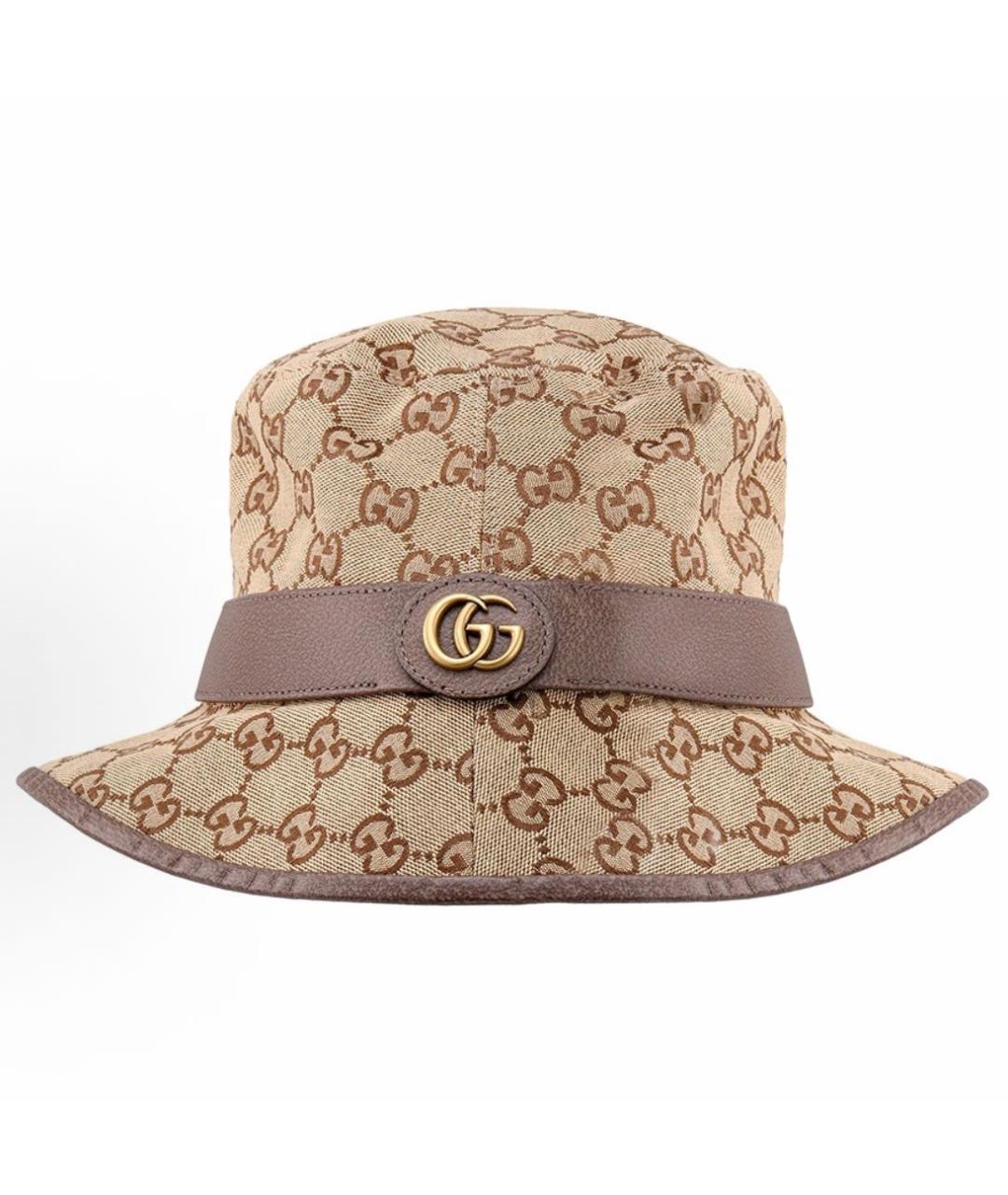 GUCCI Бежевая панама, фото 4