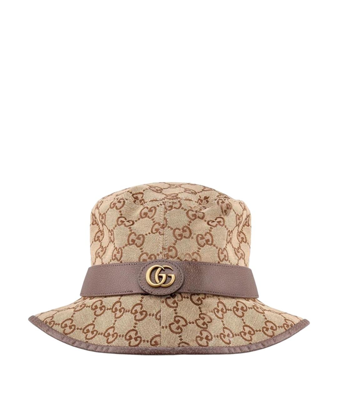 GUCCI Бежевая панама, фото 1