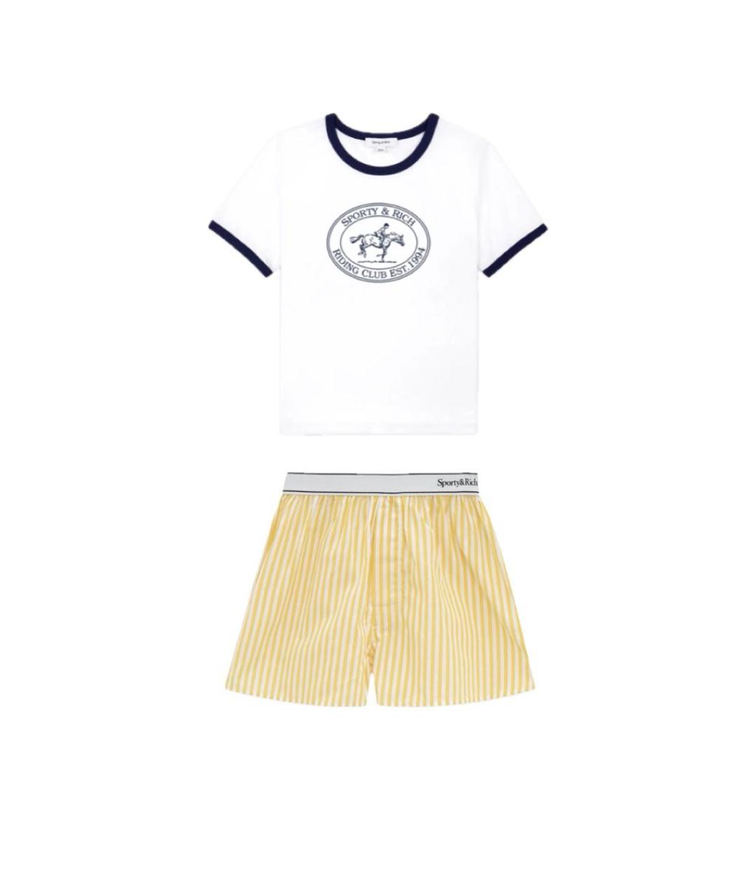 SPORTY AND RICH Хлопковый спортивные костюмы, фото 9