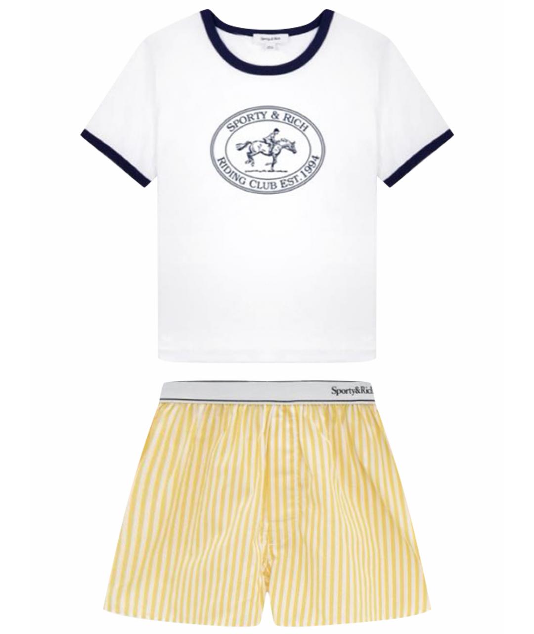 SPORTY AND RICH Хлопковый спортивные костюмы, фото 1