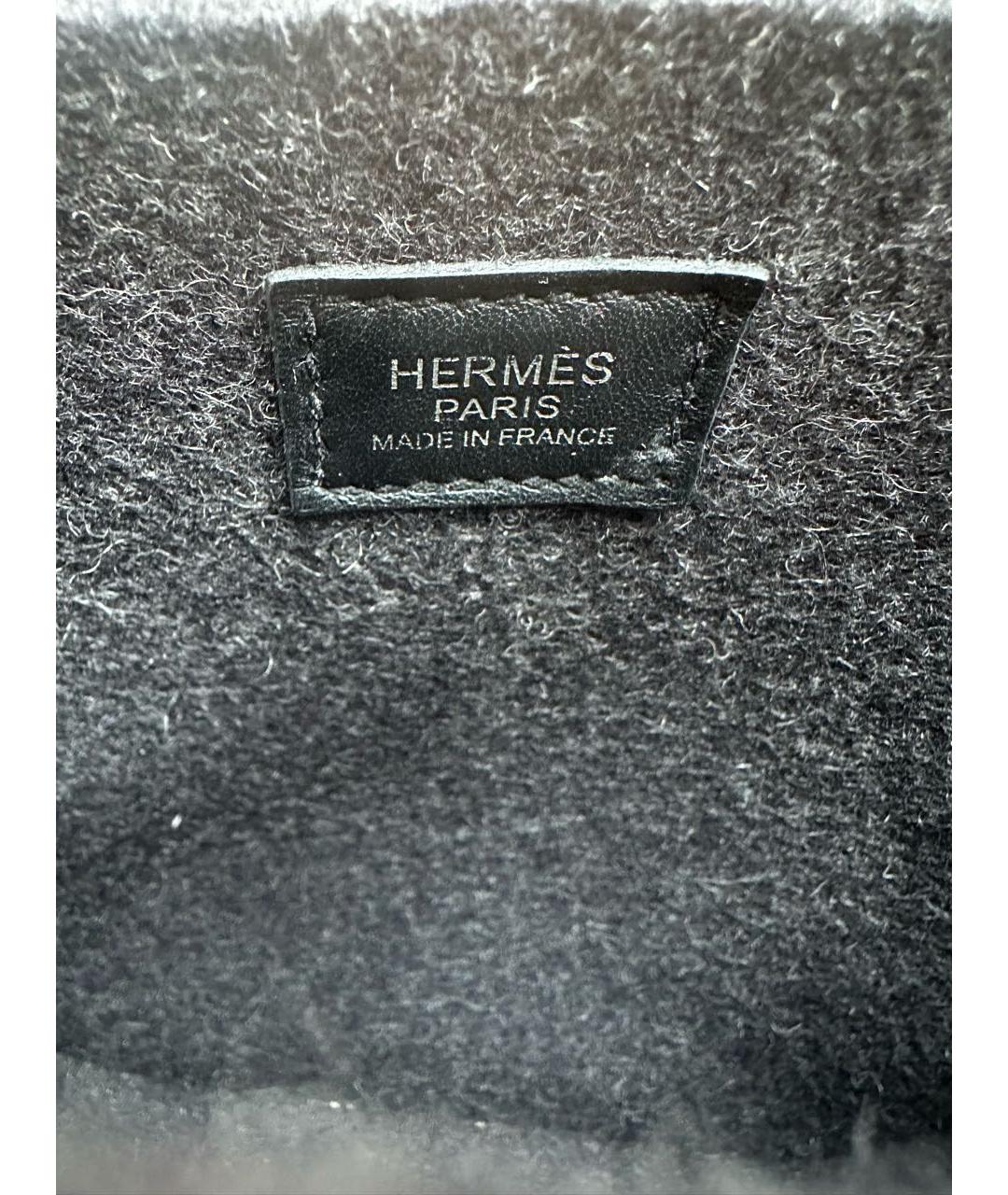 HERMES Черная сумка через плечо, фото 6