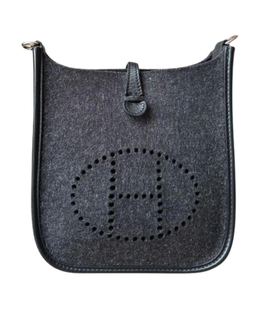 HERMES Черная сумка через плечо, фото 1