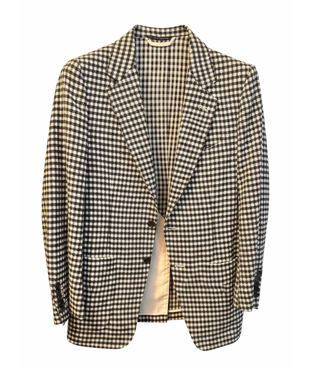 TOM FORD Белый шерстяной пиджак, фото 1