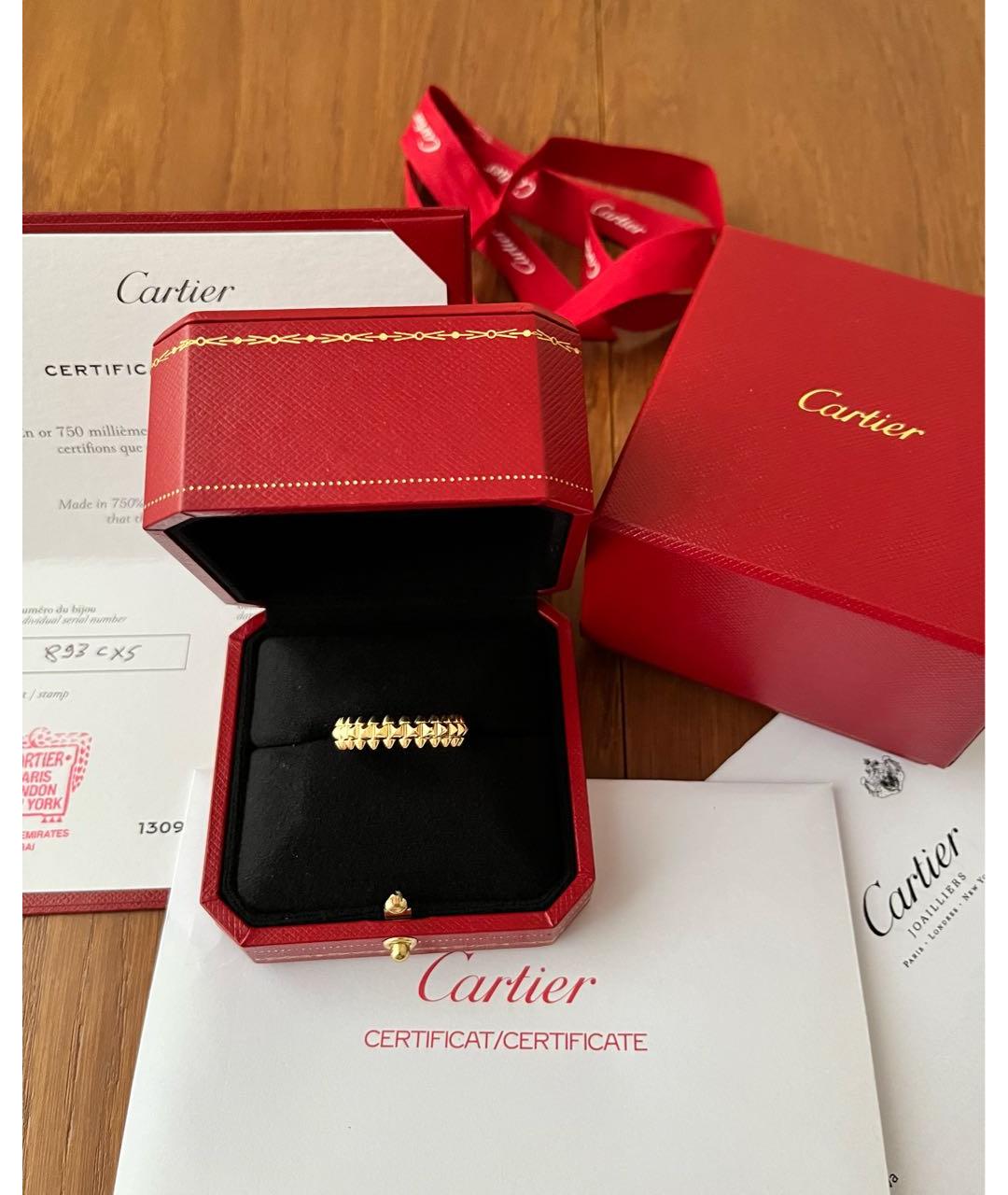 CARTIER Золотое кольцо из желтого золота, фото 2