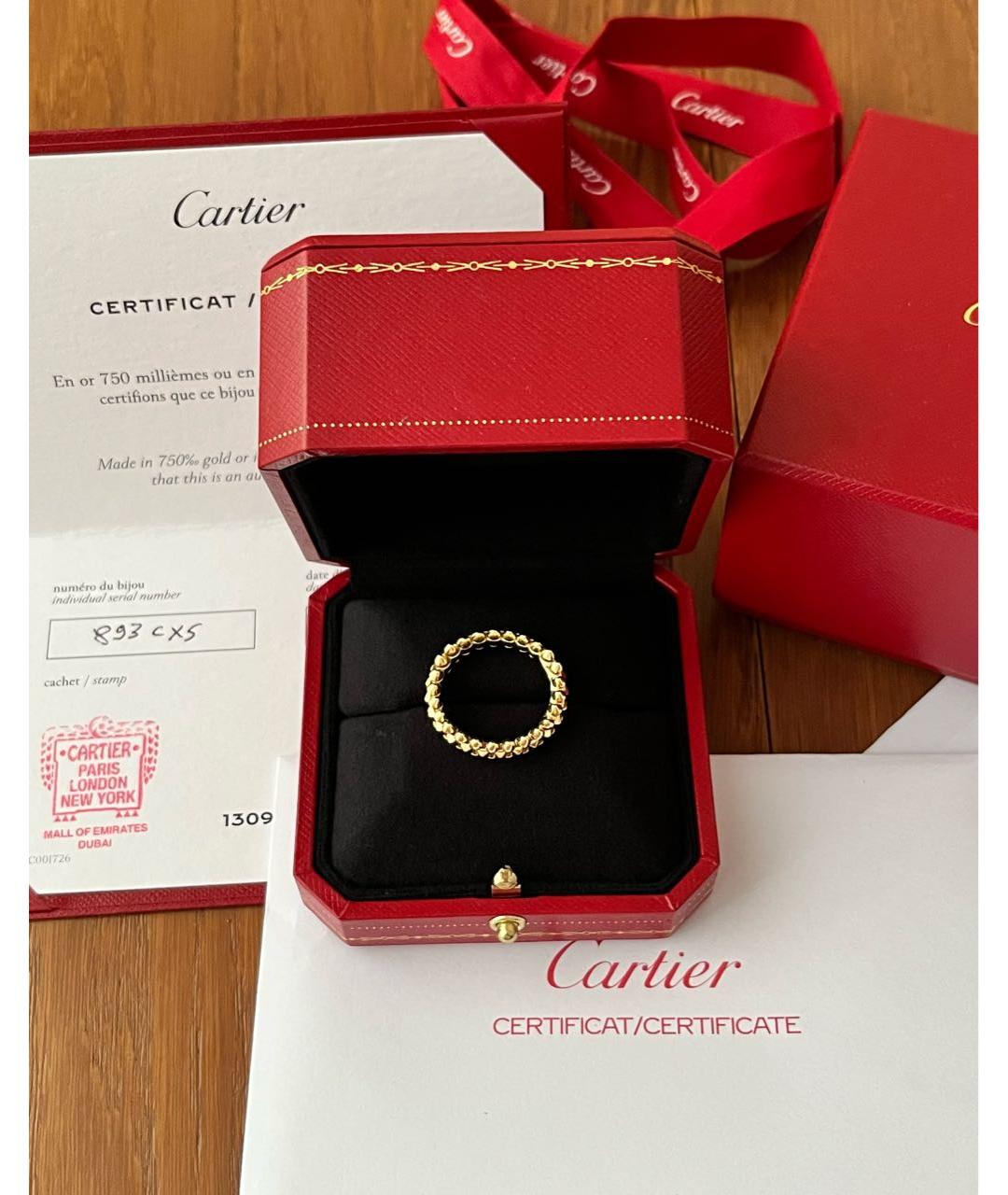 CARTIER Золотое кольцо из желтого золота, фото 5