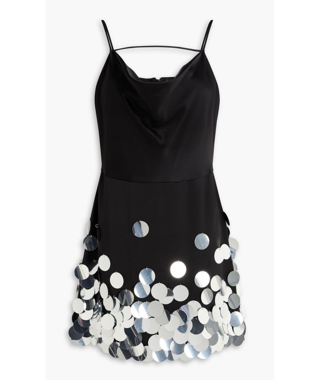 DAVID KOMA Черное коктейльное платье, фото 8