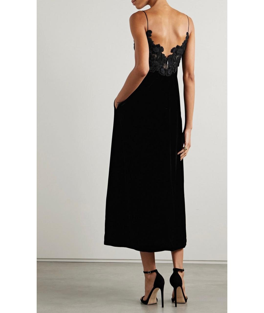 ZIMMERMANN Черное вискозное коктейльное платье, фото 6