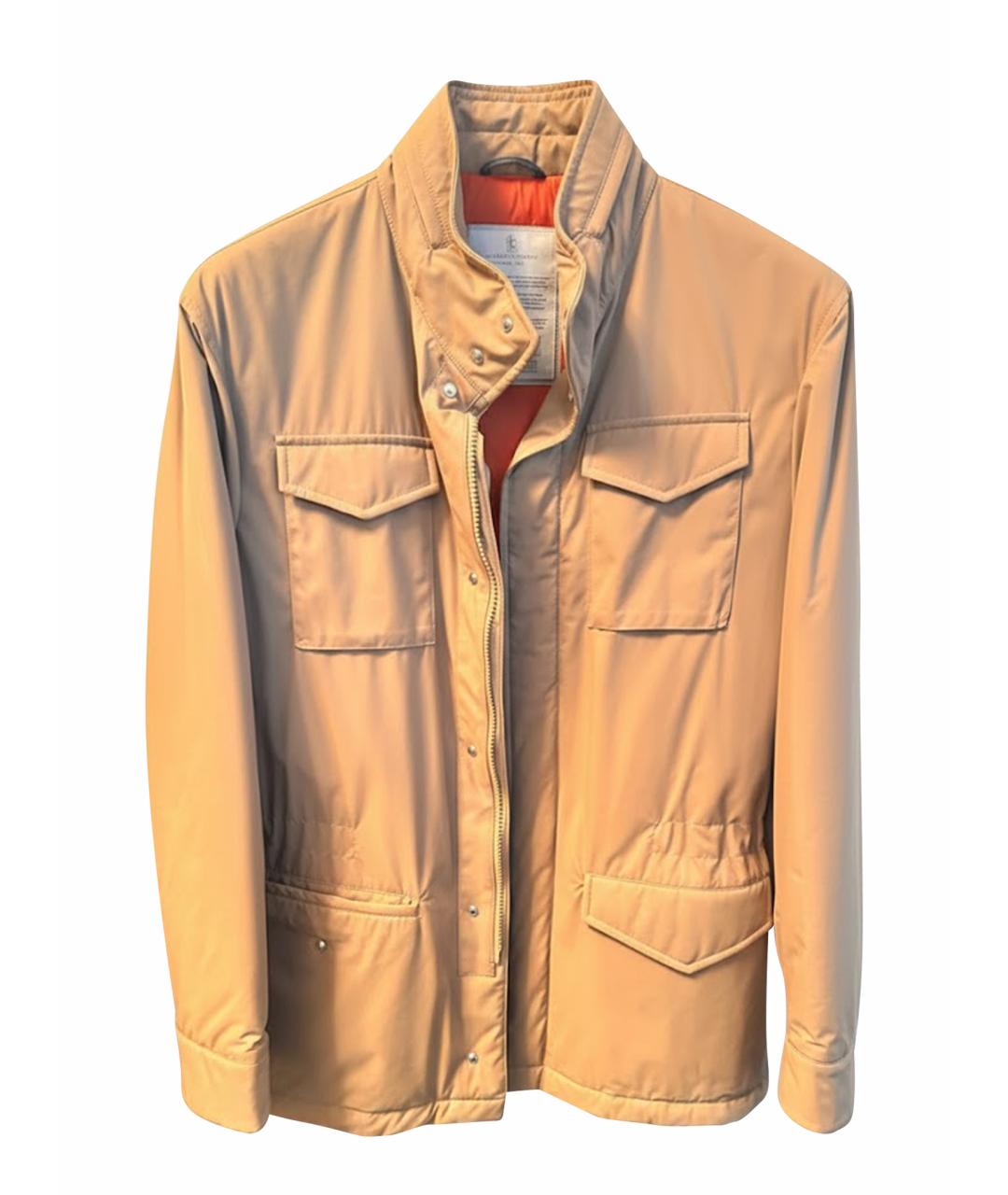 BRUNELLO CUCINELLI Бежевая куртка, фото 1