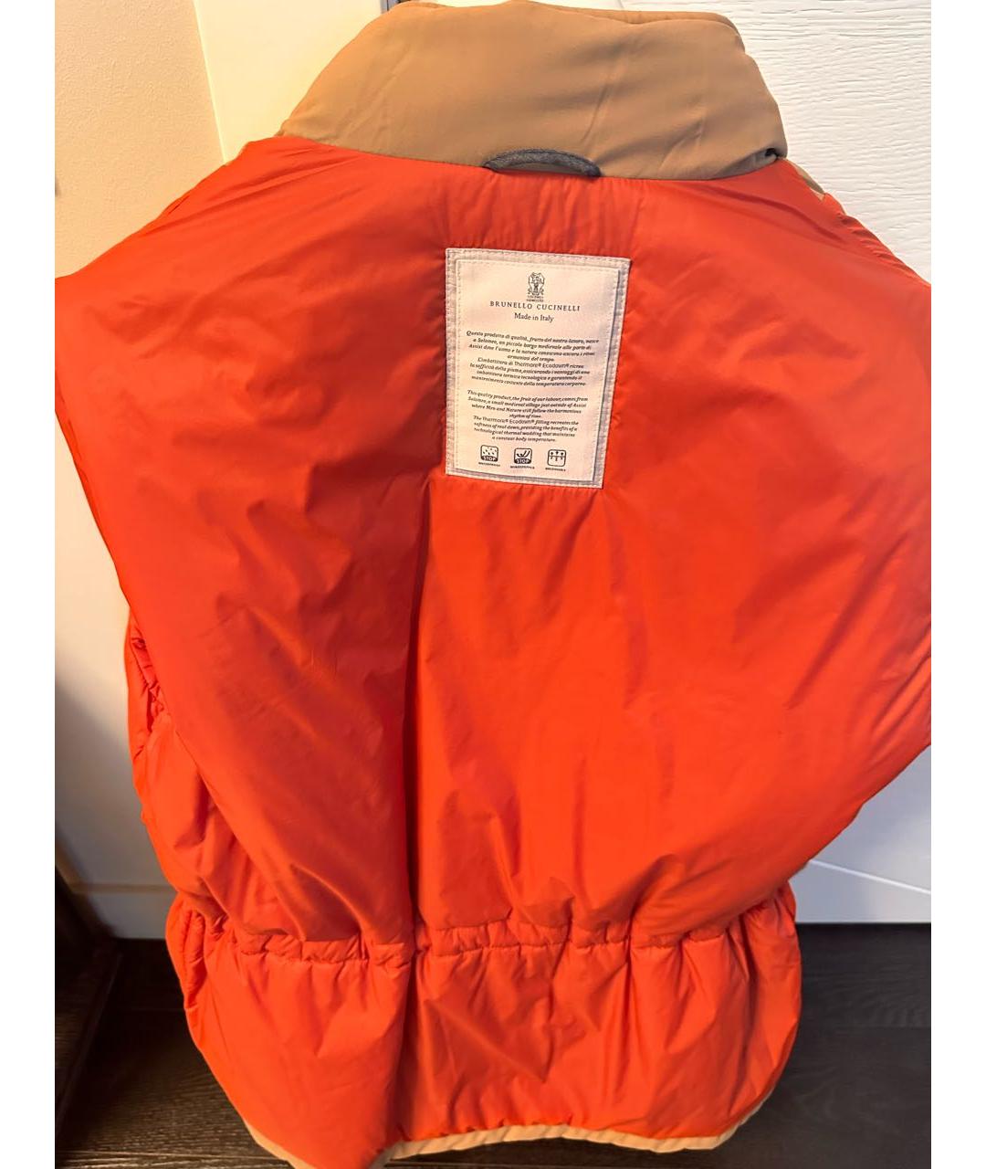 BRUNELLO CUCINELLI Бежевая куртка, фото 3