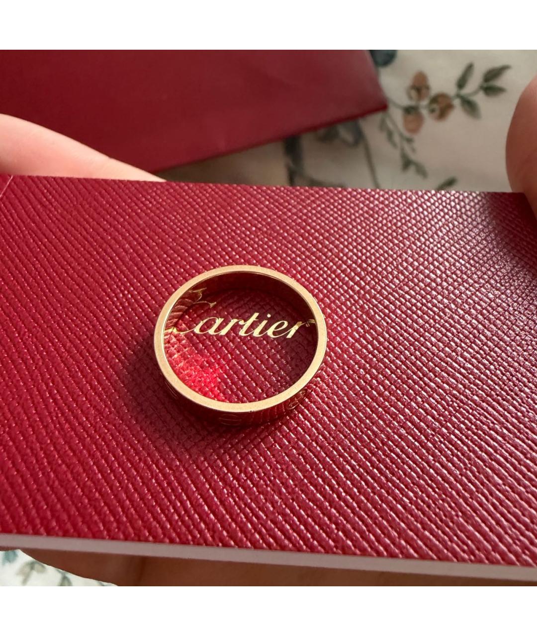 CARTIER Золотое кольцо из розового золота, фото 2