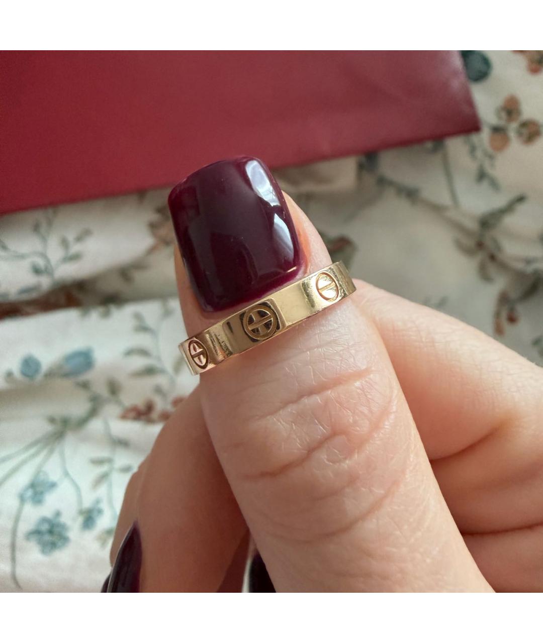 CARTIER Золотое кольцо из розового золота, фото 3