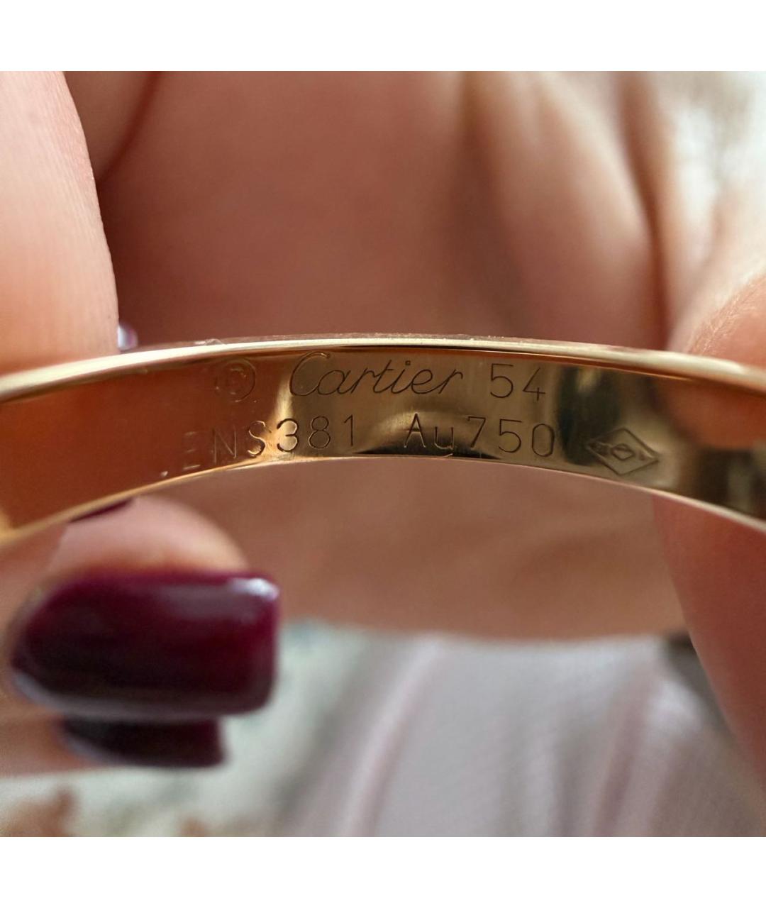 CARTIER Золотое кольцо из розового золота, фото 5