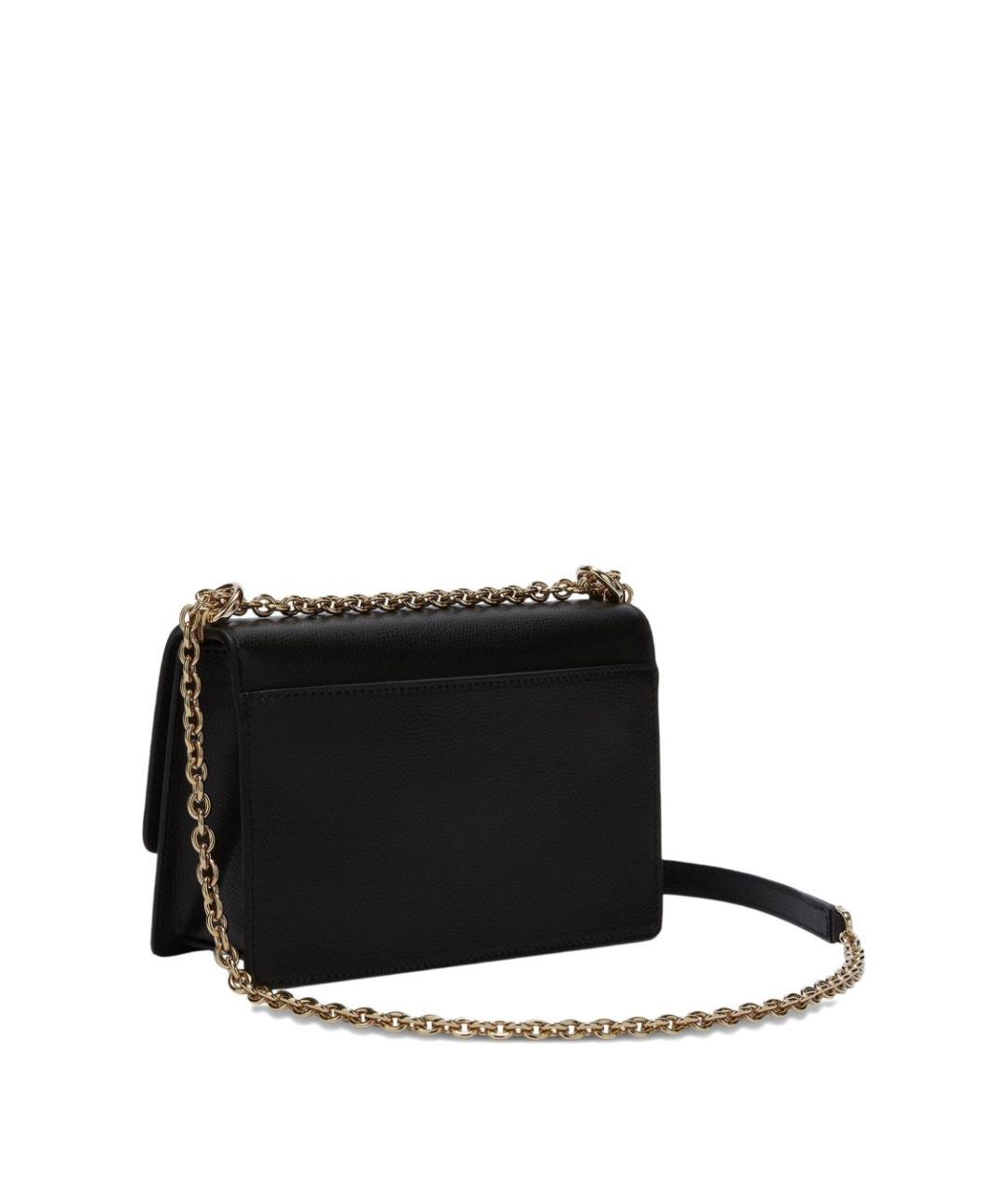 FURLA Черная кожаная сумка через плечо, фото 2