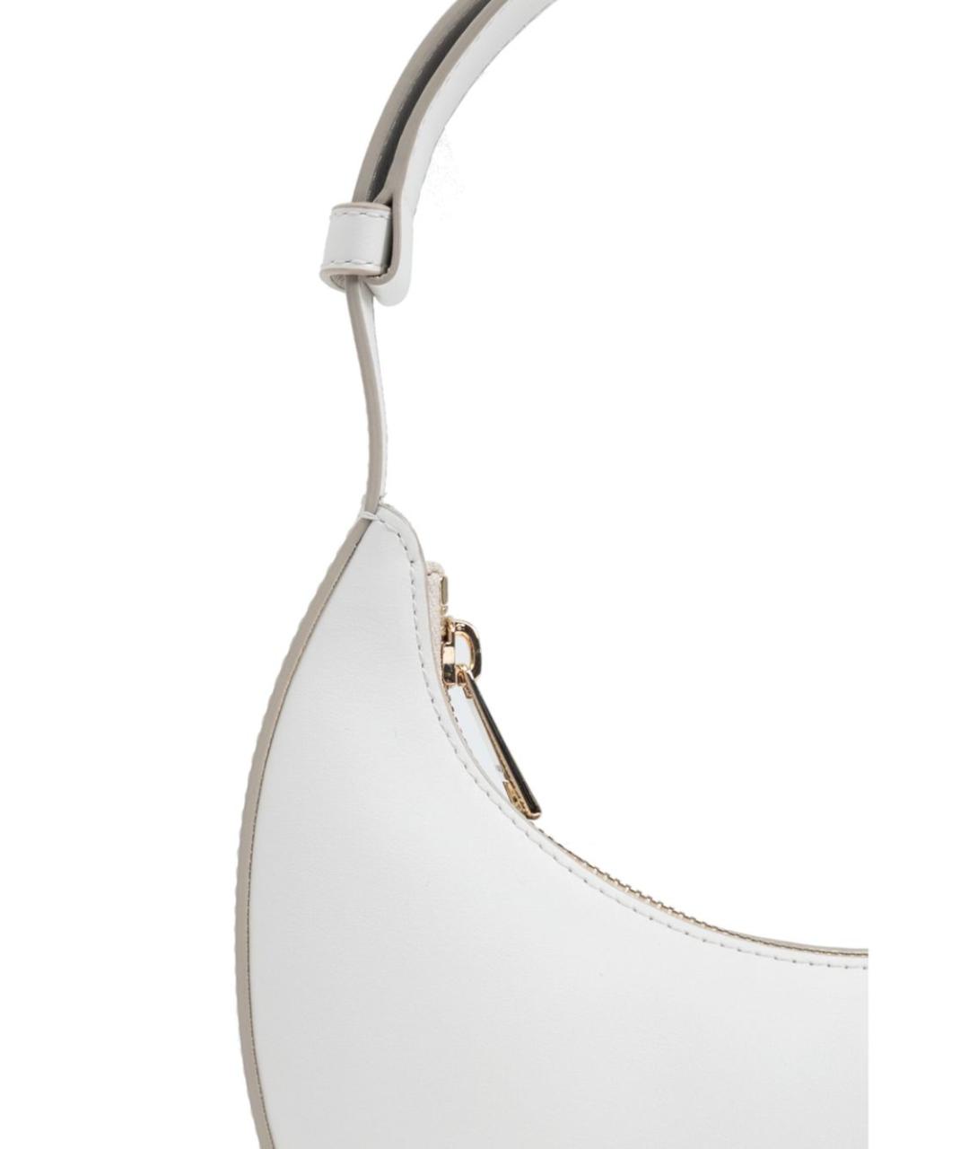FURLA Белая кожаная сумка через плечо, фото 3