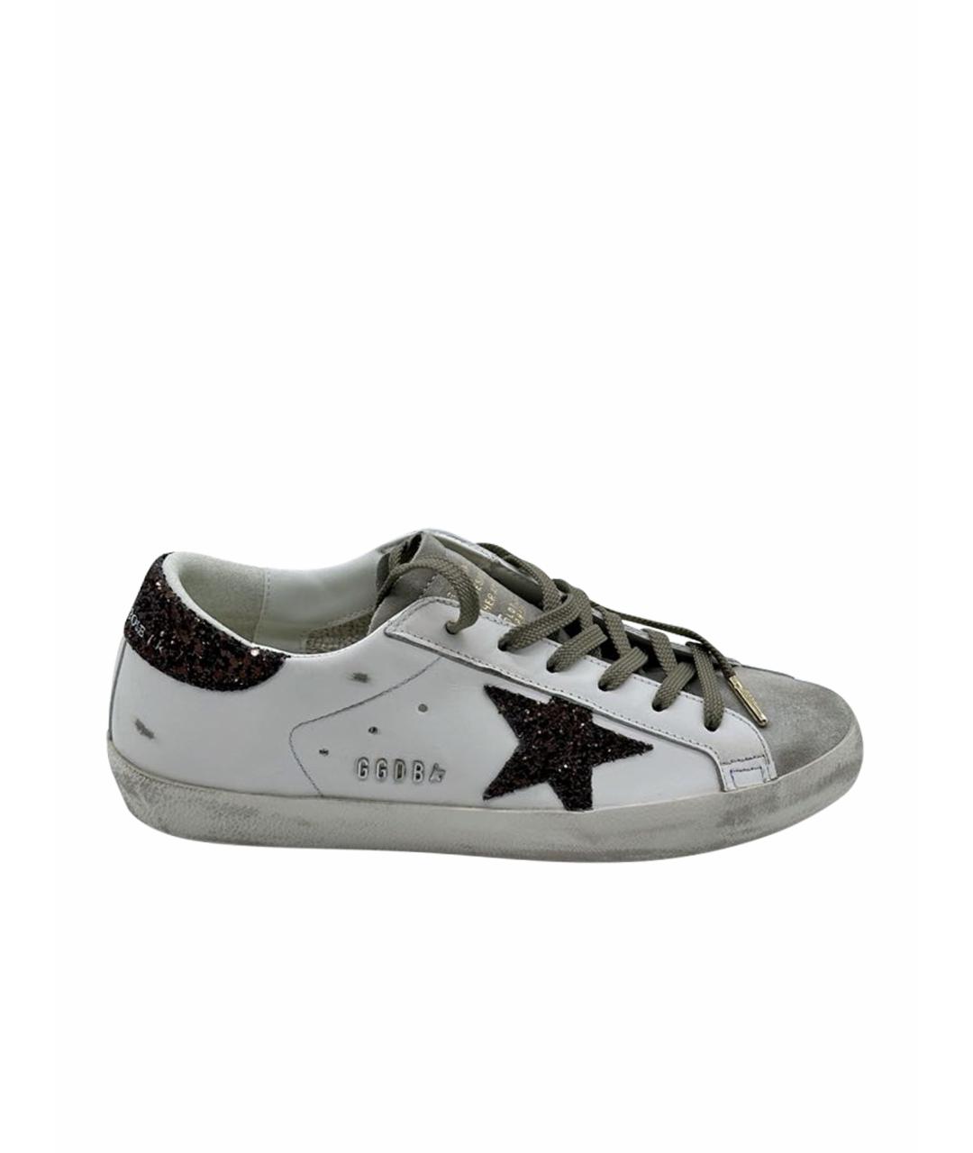 GOLDEN GOOSE DELUXE BRAND Мульти кожаные кеды, фото 1