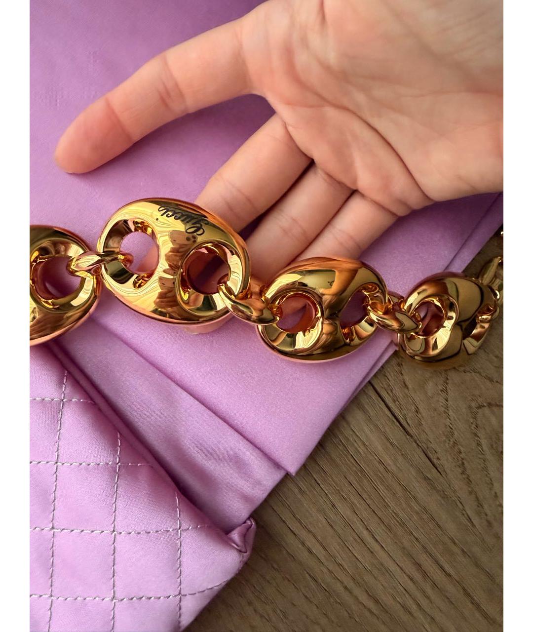 GUCCI Золотое позолоченное колье, фото 2