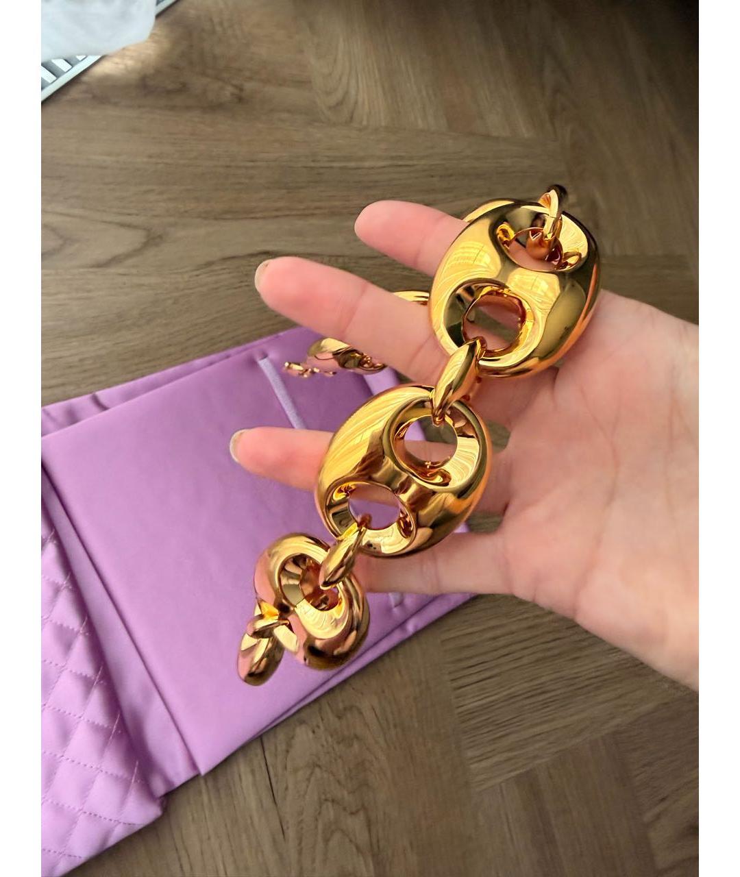 GUCCI Золотое позолоченное колье, фото 6