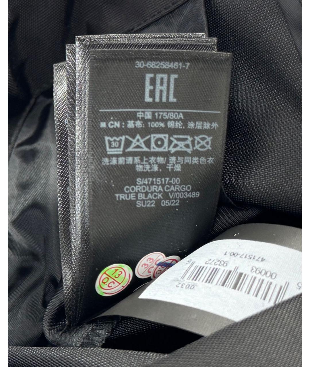 YEEZY Черные повседневные брюки, фото 7