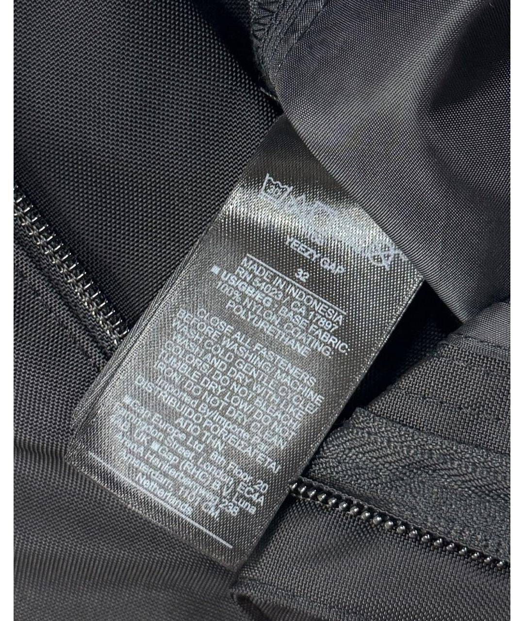 YEEZY Черные повседневные брюки, фото 8