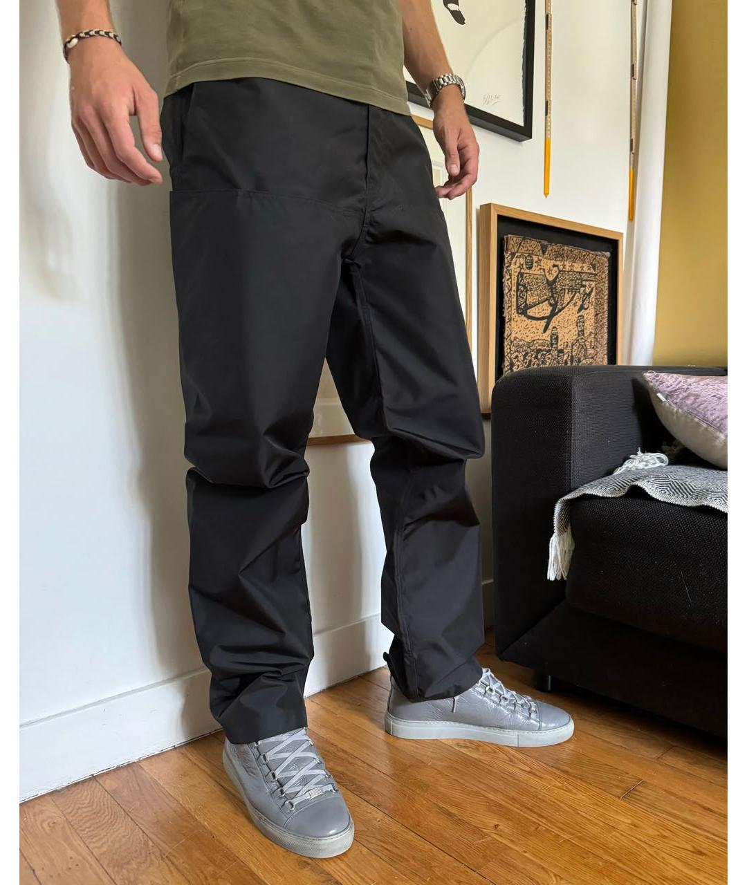 YEEZY Черные повседневные брюки, фото 2