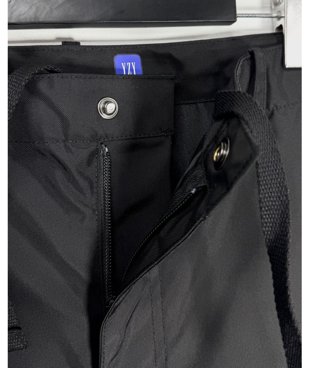 YEEZY Черные повседневные брюки, фото 6