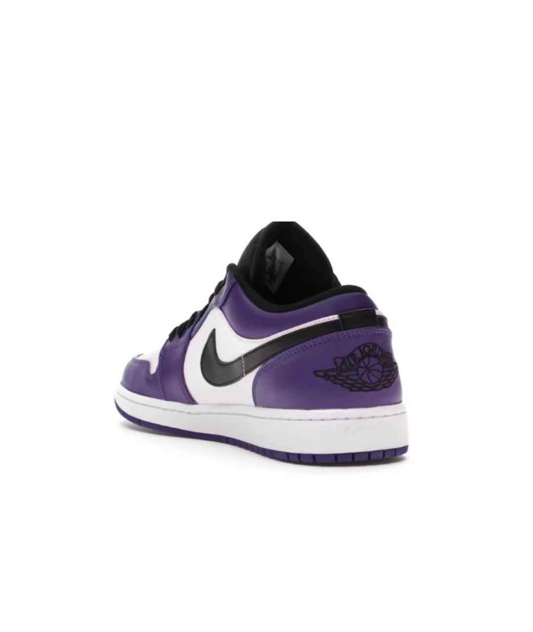 JORDAN Фиолетовые кожаные кроссовки, фото 3