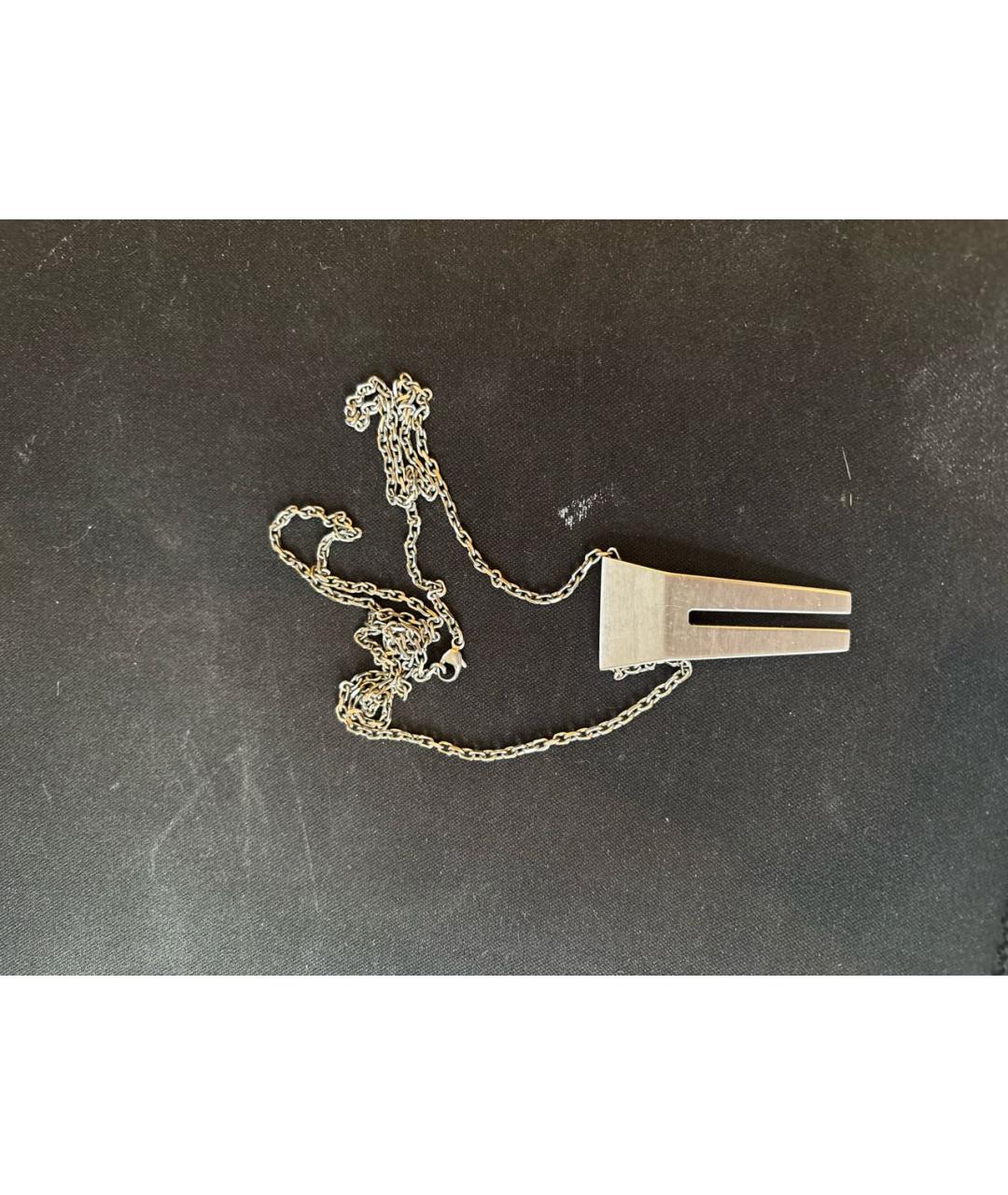 RICK OWENS Серебряная серебряная цепочка/подвеска, фото 4