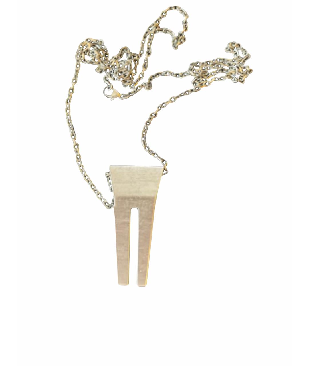 RICK OWENS Серебряная серебряная цепочка/подвеска, фото 1