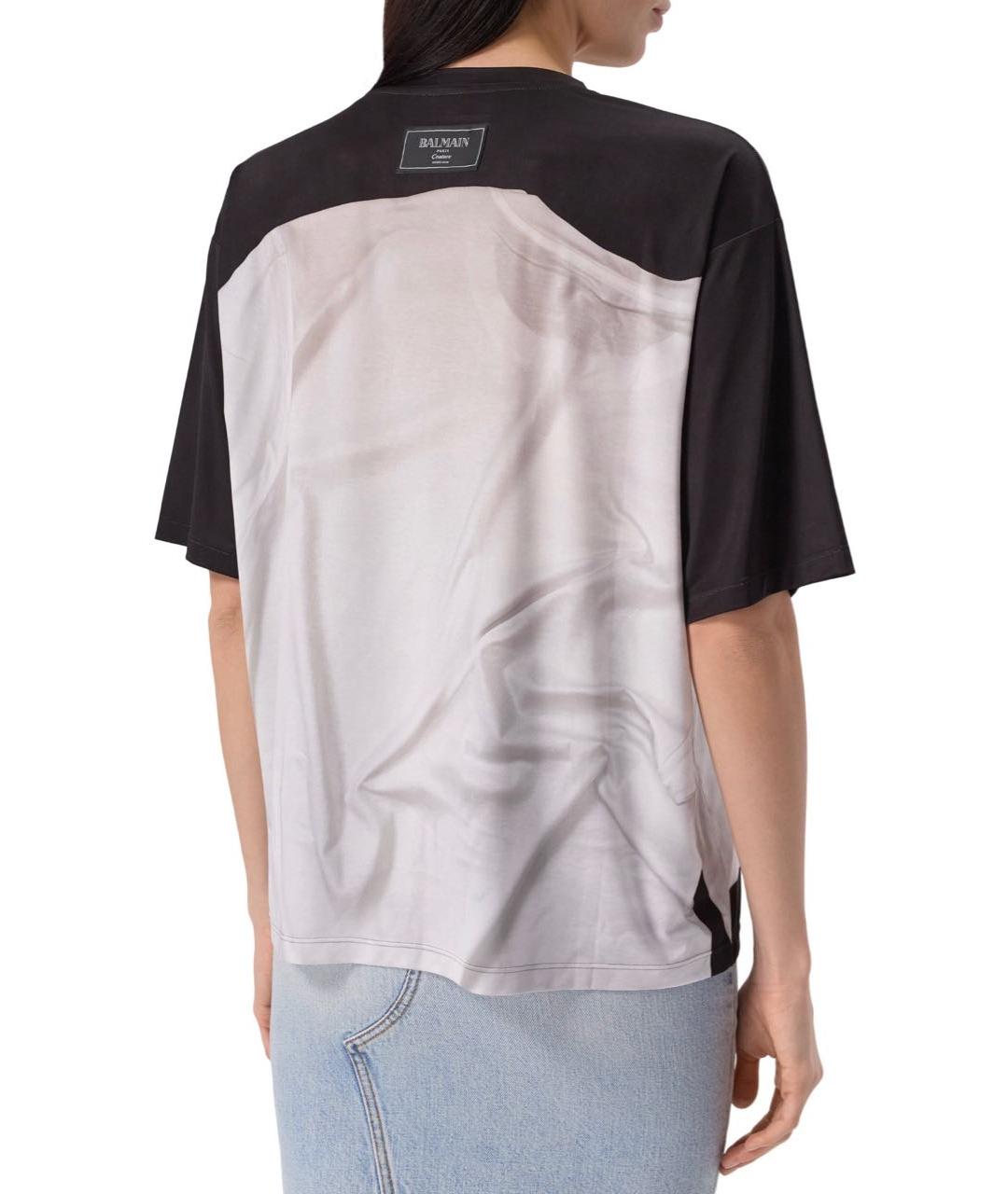 BALMAIN Полиэстеровая футболка, фото 2