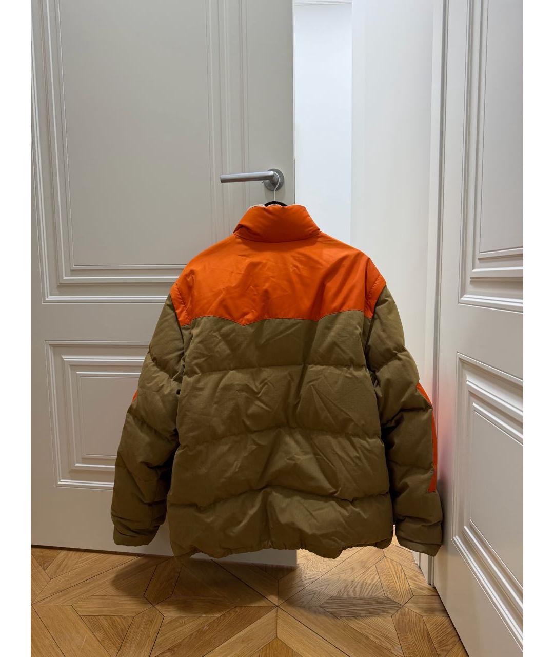 GUCCI Хаки хлопковый пуховик, фото 2