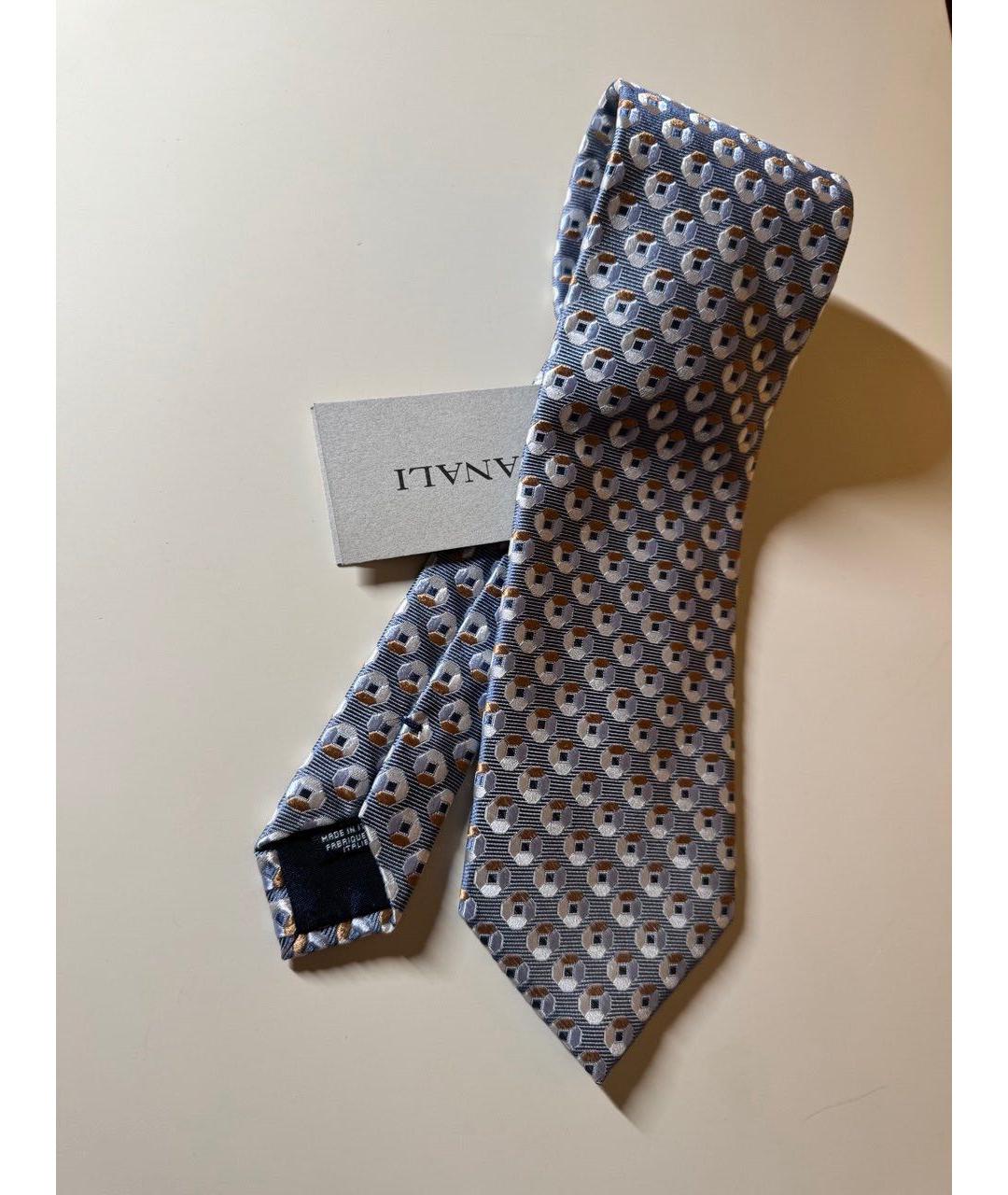 CANALI Мульти шелковый галстук, фото 2